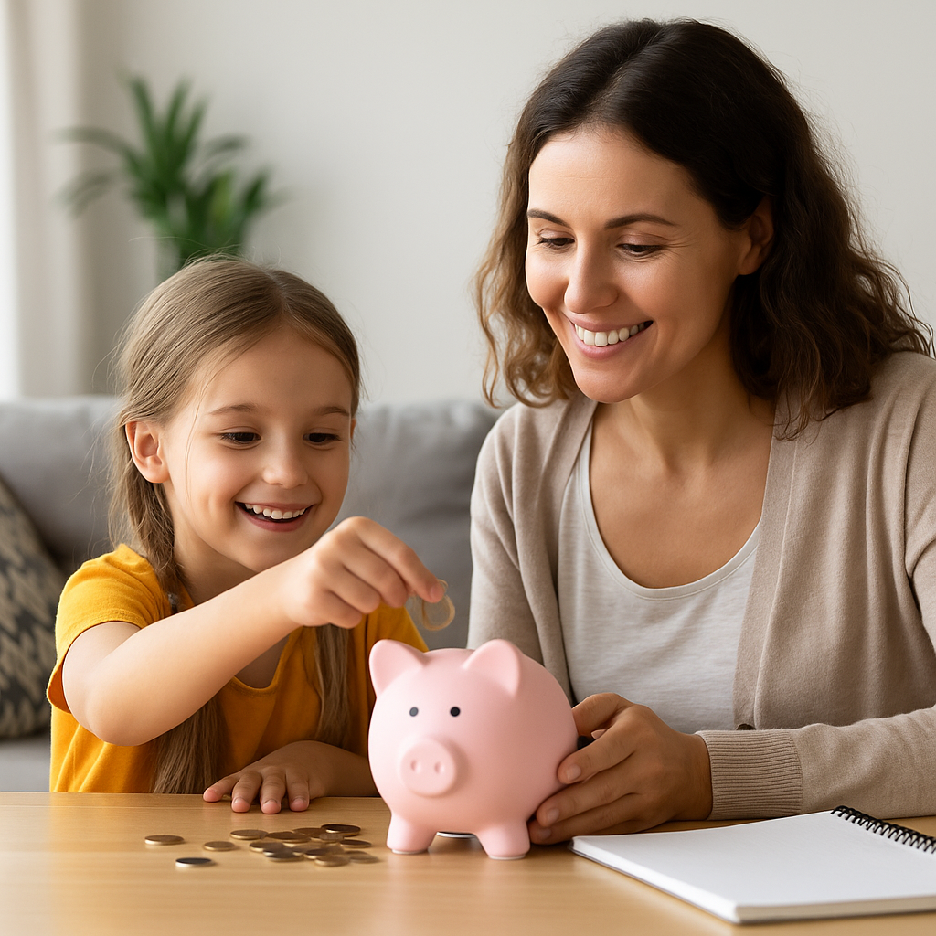 Como ensinar educação financeira para crianças de forma simples e efetiva